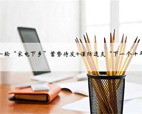 新一轮“家电下乡”蓄势待发 谨防透支“下一个十年”