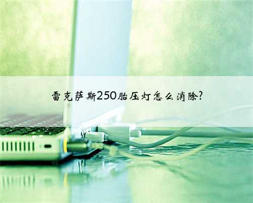 雷克萨斯250胎压灯怎么消除?