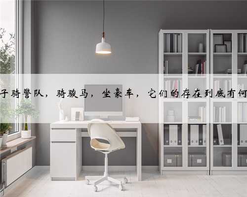 大连女子骑警队，骑骏马，坐豪车，它们的存在到底有何意义？